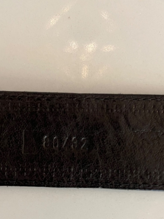 Nanni Milano Leather Belt Made in Italy, Adjustable, S/M main image 4